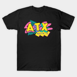 Austin, Texas Retro 90s Logo T-Shirt